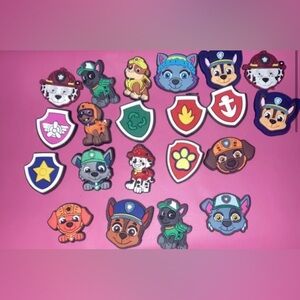 Paw patrol croc charms